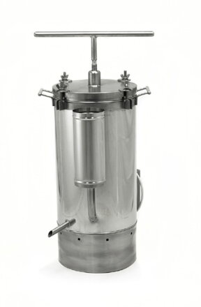 Vařák na vosk s lisem